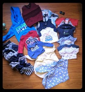 6-9 baby boy lot. All in good condition.